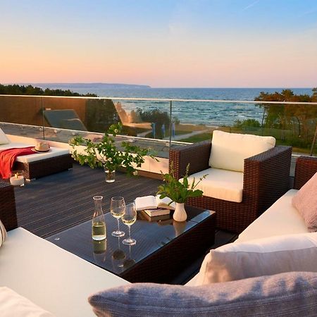 Strandresort Prora - Penthouse 504 Mit Meerblick Und Sauna Binz Dış mekan fotoğraf