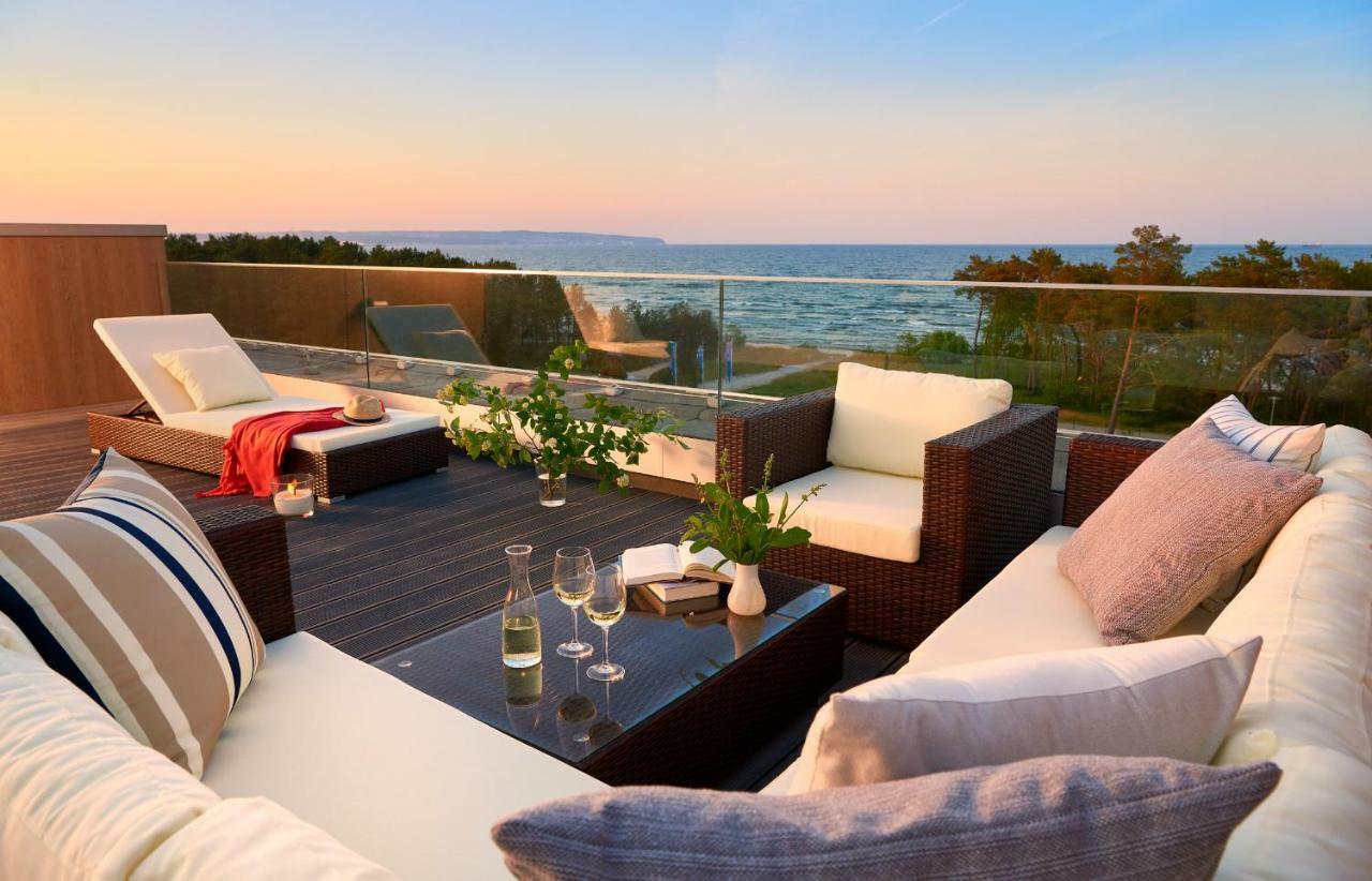 Strandresort Prora - Penthouse 504 Mit Meerblick Und Sauna Binz Dış mekan fotoğraf